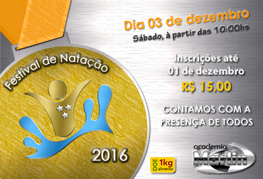 Festival de Natação - 2016